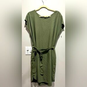 Gap dress! Has pockets, beautiful olive color